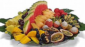 מגש פירות עגול מגש פירות עגול